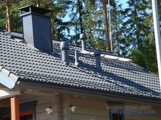Knotendurchtrittslüftung durch das Dach - die Art der Strukturen und Merkmale ihrer Installation