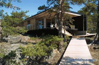 Kleines modernes Cottage am Meer vom Architektenstudio Sigge Arkkitehdit Oy