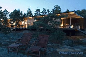 Kleines modernes Cottage am Meer vom Architektenstudio Sigge Arkkitehdit Oy