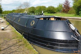 Hausboot aus den Flüssen Großbritanniens