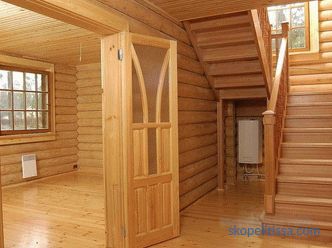 Innen ein Holzhaus mit eigenen Händen fertigstellen: Fotos von originalen Innenräumen