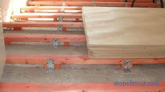 Holzboden in der Garage: Technologieeinrichtungen
