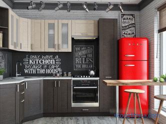 Innenarchitektur Küchen von Landhäusern - wie man den verfügbaren Raum am besten nutzt