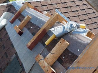 Der First für ein weiches Dach: Was es ist, wie man es richtig installiert