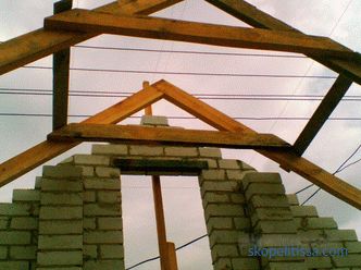 Bau des Dach des Hauses - die Bauphasen und Methoden der Befestigung von Elementen