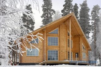Winterhäuser aus einer schlüsselfertigen Bar für ganzjährigen Daueraufenthalt, Projekte und Preise in Moskau