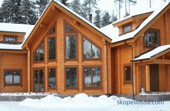 Winterhäuser aus einer schlüsselfertigen Bar für ganzjährigen Daueraufenthalt, Projekte und Preise in Moskau