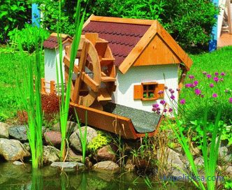 Dekorative Mühle für einen Garten - Herstellung einer Mühle für einen Garten (+ Foto)