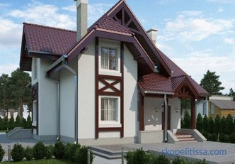 Projekte von Häusern bis zu 150 m und Projekte von Hütten bis zu 150 qm. m in Russland