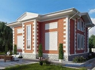 Projekte von Häusern bis zu 150 m und Projekte von Hütten bis zu 150 qm. m in Russland