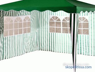 Kaufen Sie eine Markise für den Pavillon 3x3, Wände für Zelte, dicke Vorhänge und Moskitonetze