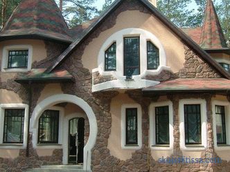 Design und Stile der Fassade eines Landhauses: Beispiele mit Fotos