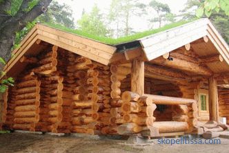 Projekte von Holzbädern aus einem Blockhaus, Fotos, Preise für den Bau in Moskau